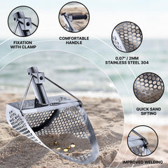 CKG close-up of drainage holes illustrating quick sand release benefit