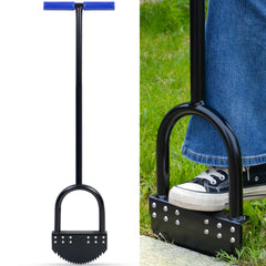 CKLT front view of one-piece edger showing sturdy shaft and blade, durable construction benefit