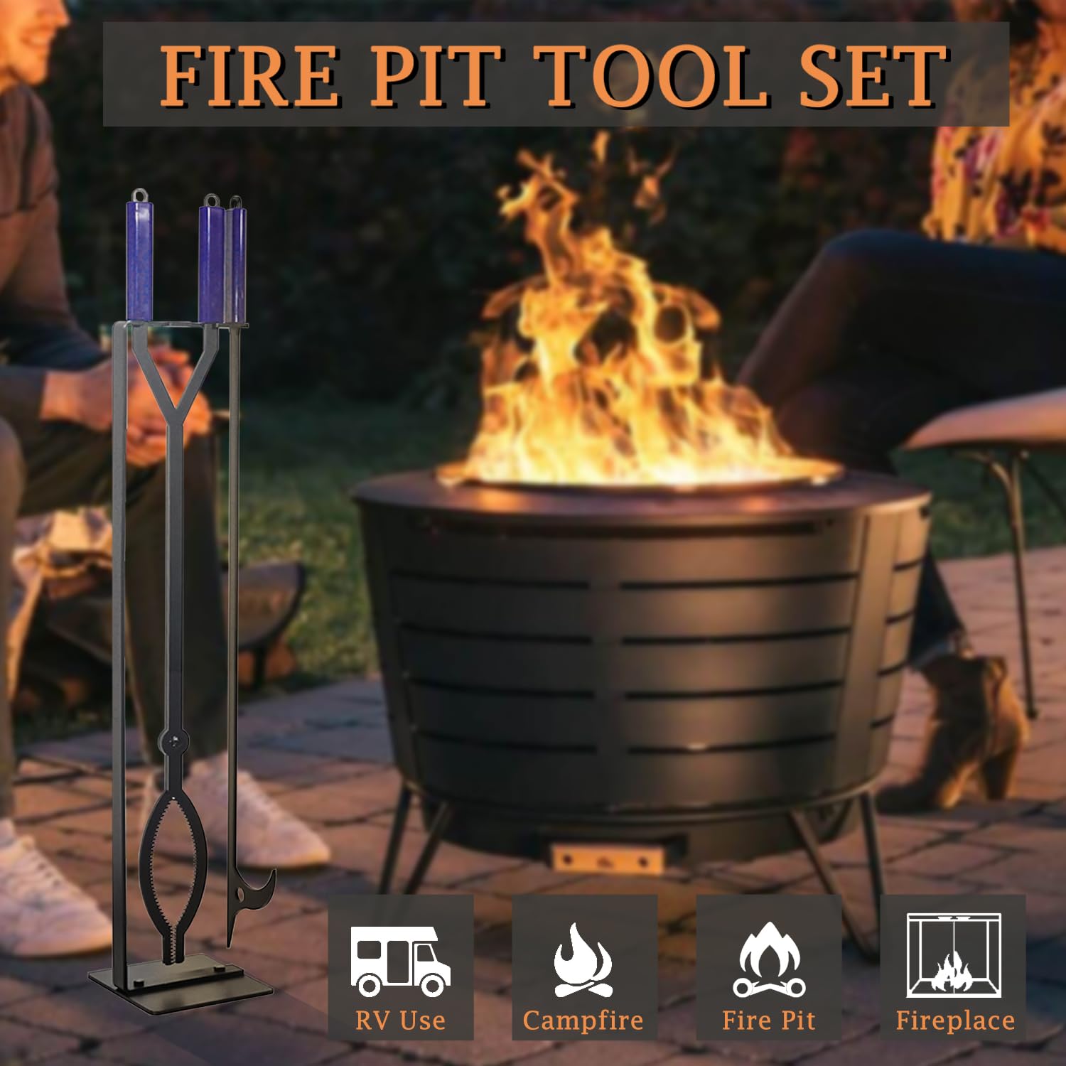 CKLT tools next to chair showing 40-inch length for safe reach