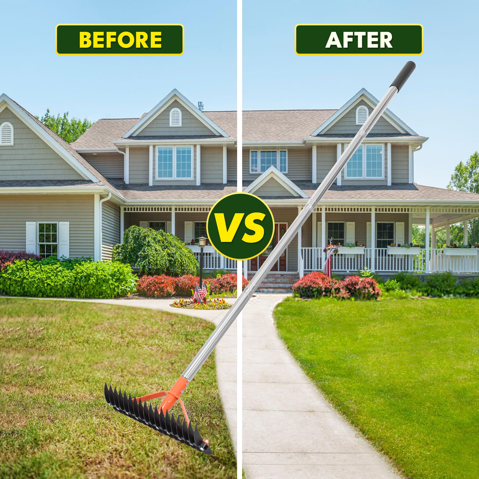 CKLT short side cleaning surface debris delivering fast leaf and grass removal
