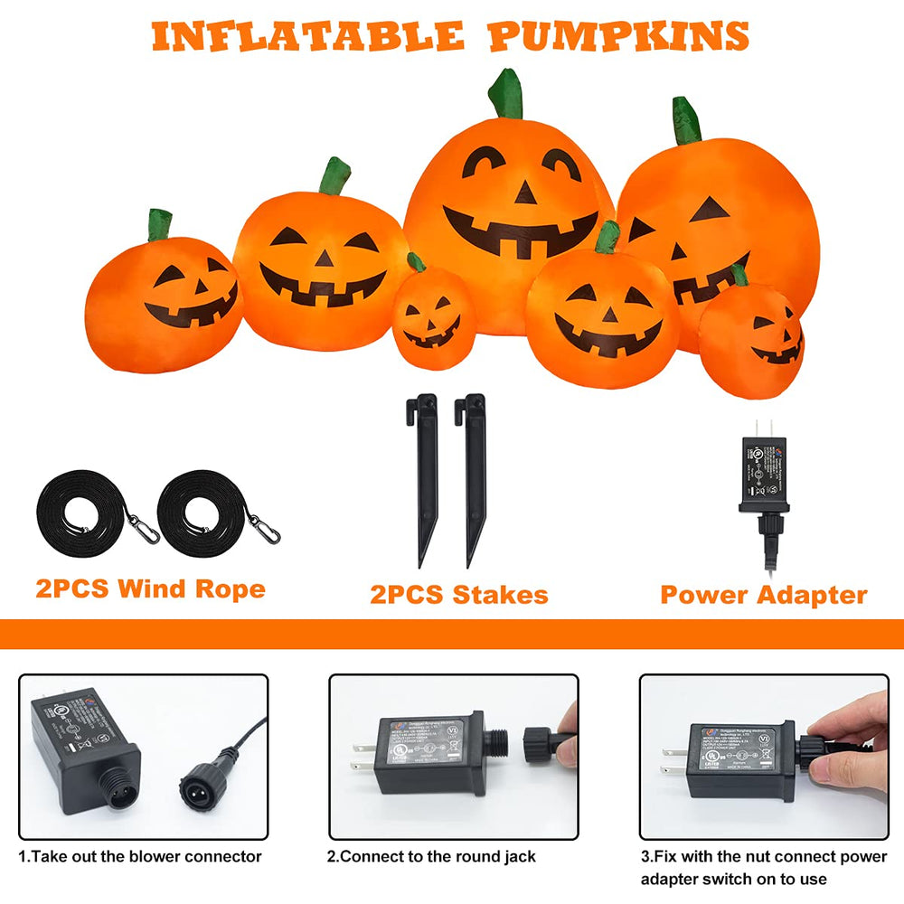 CL FUN storage bag packed with folded pumpkin for compact offseason storage