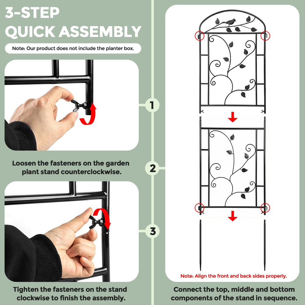 CL FUN boxed set with two trellis panels and guide showing everything included for setup