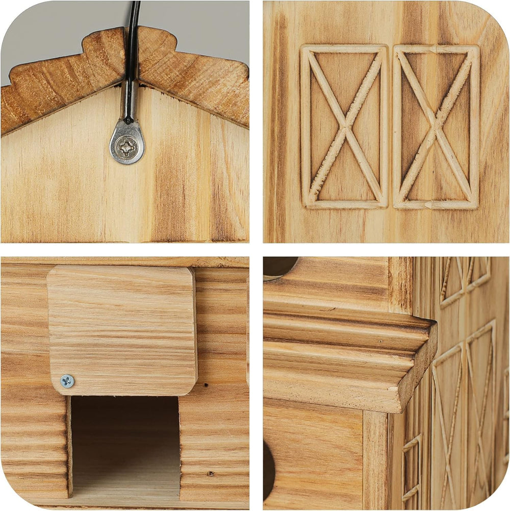 CLACKIBUKVYZ removable compartment open for easy cleaning and maintenance