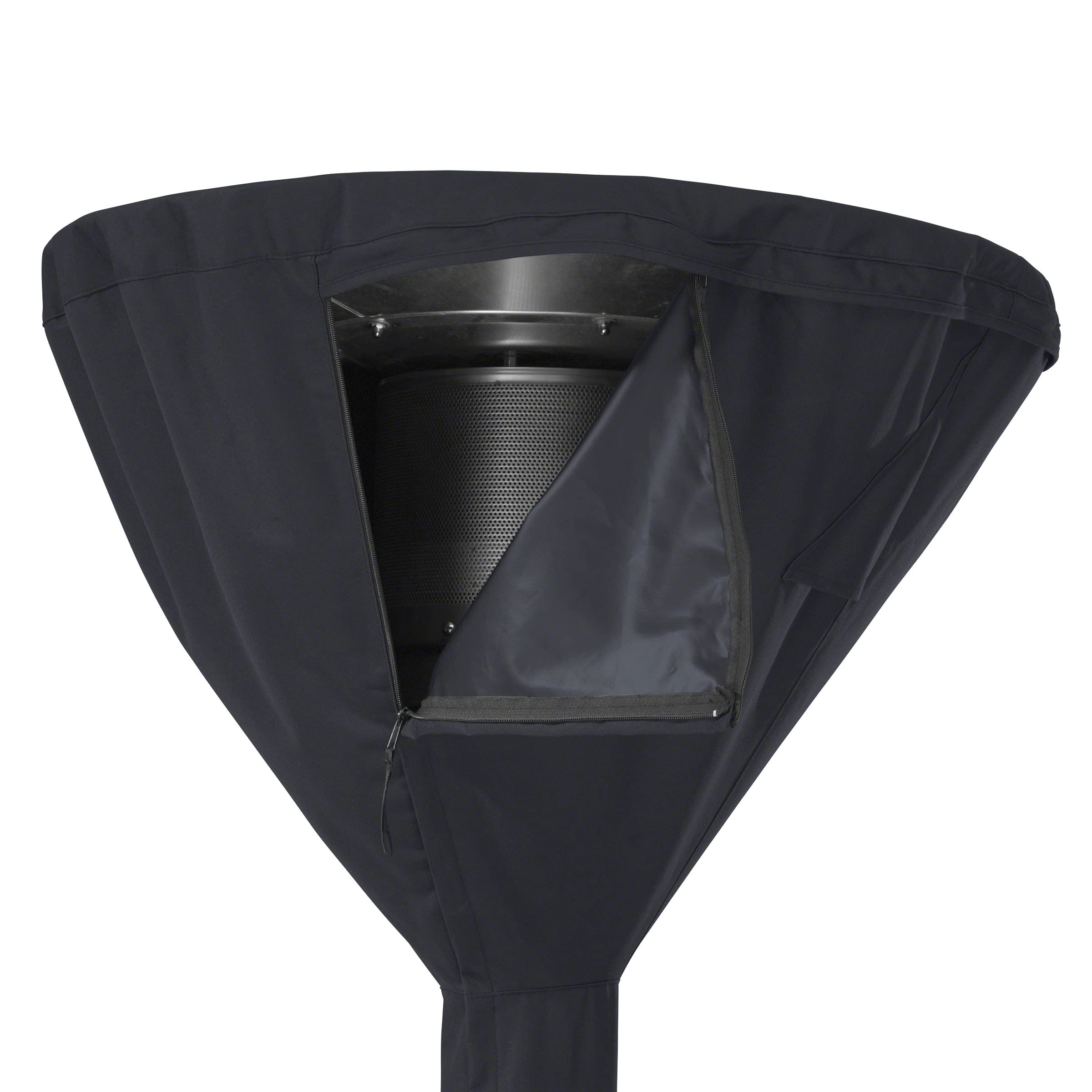 Classic Accessories close-up of water-resistant fabric protecting heater