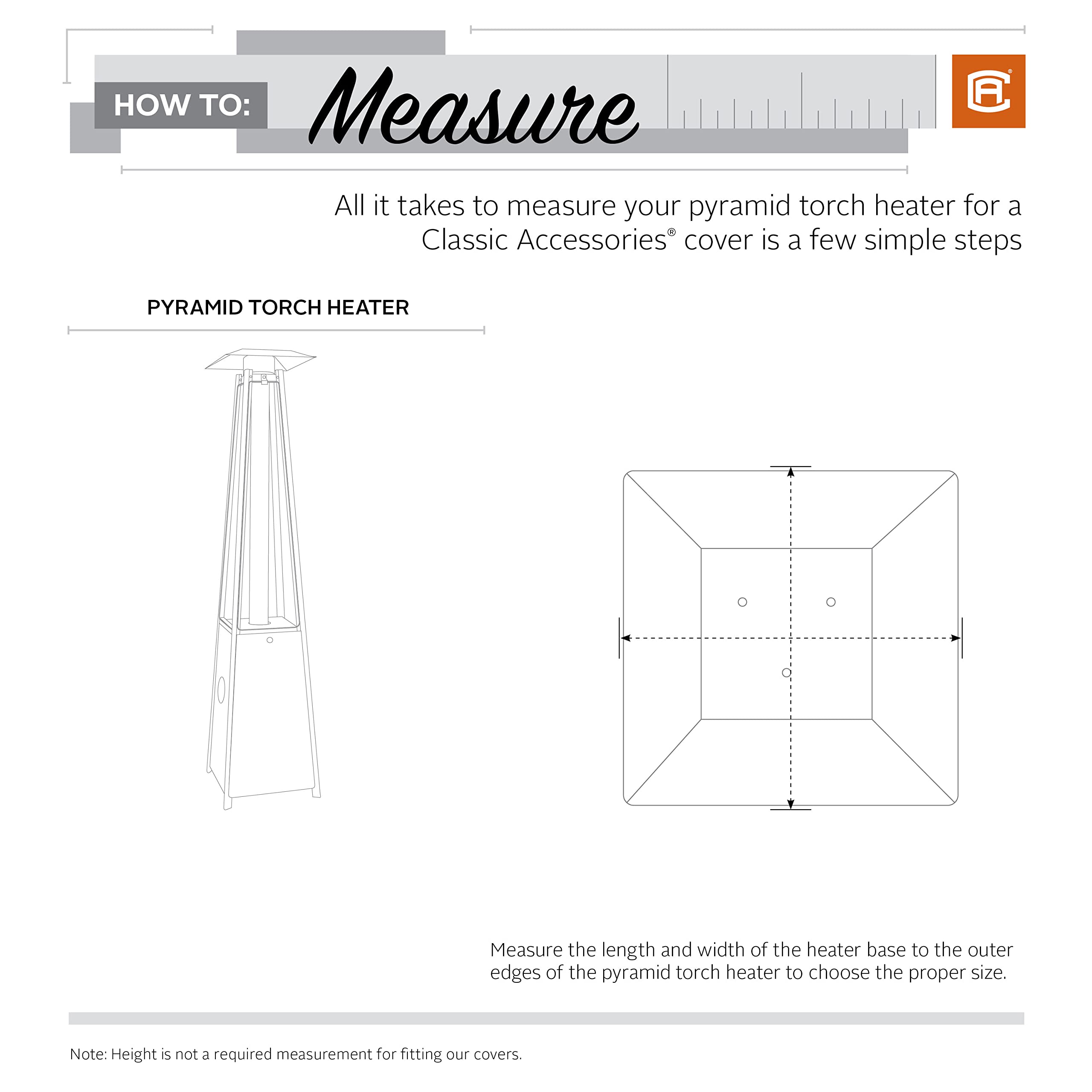 Classic Accessories product label and warranty tag for customer reassurance