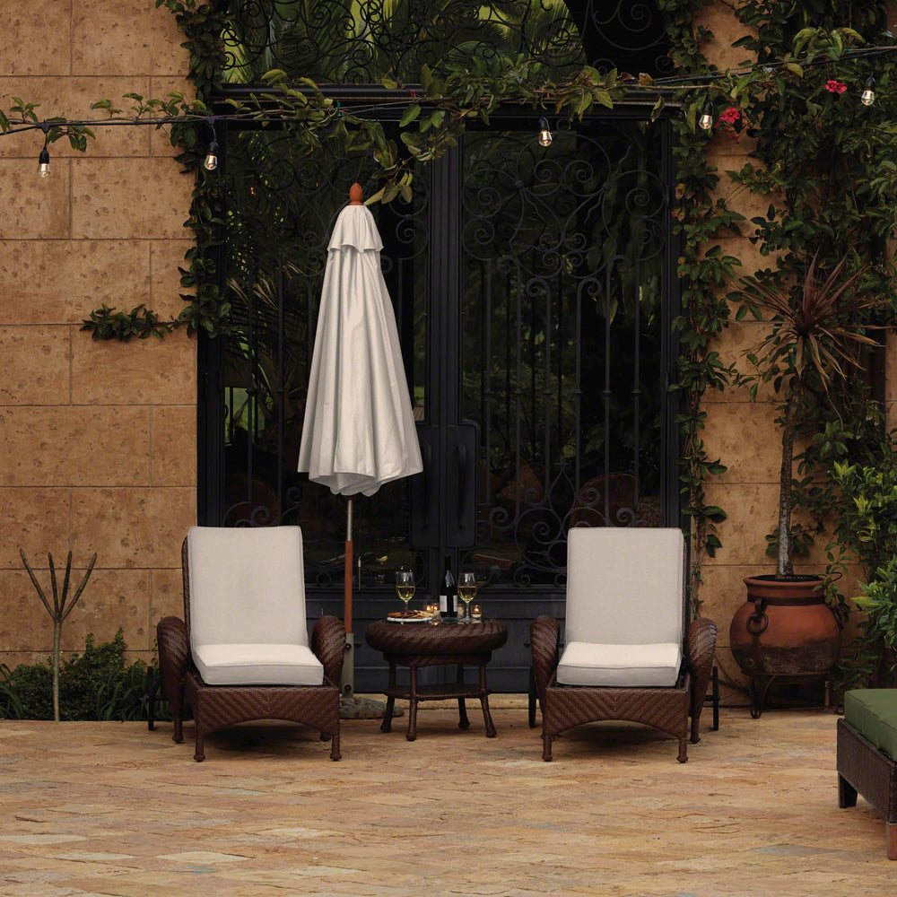 Classic Accessories chaise lounge cushion in use on patio offering relaxed support
