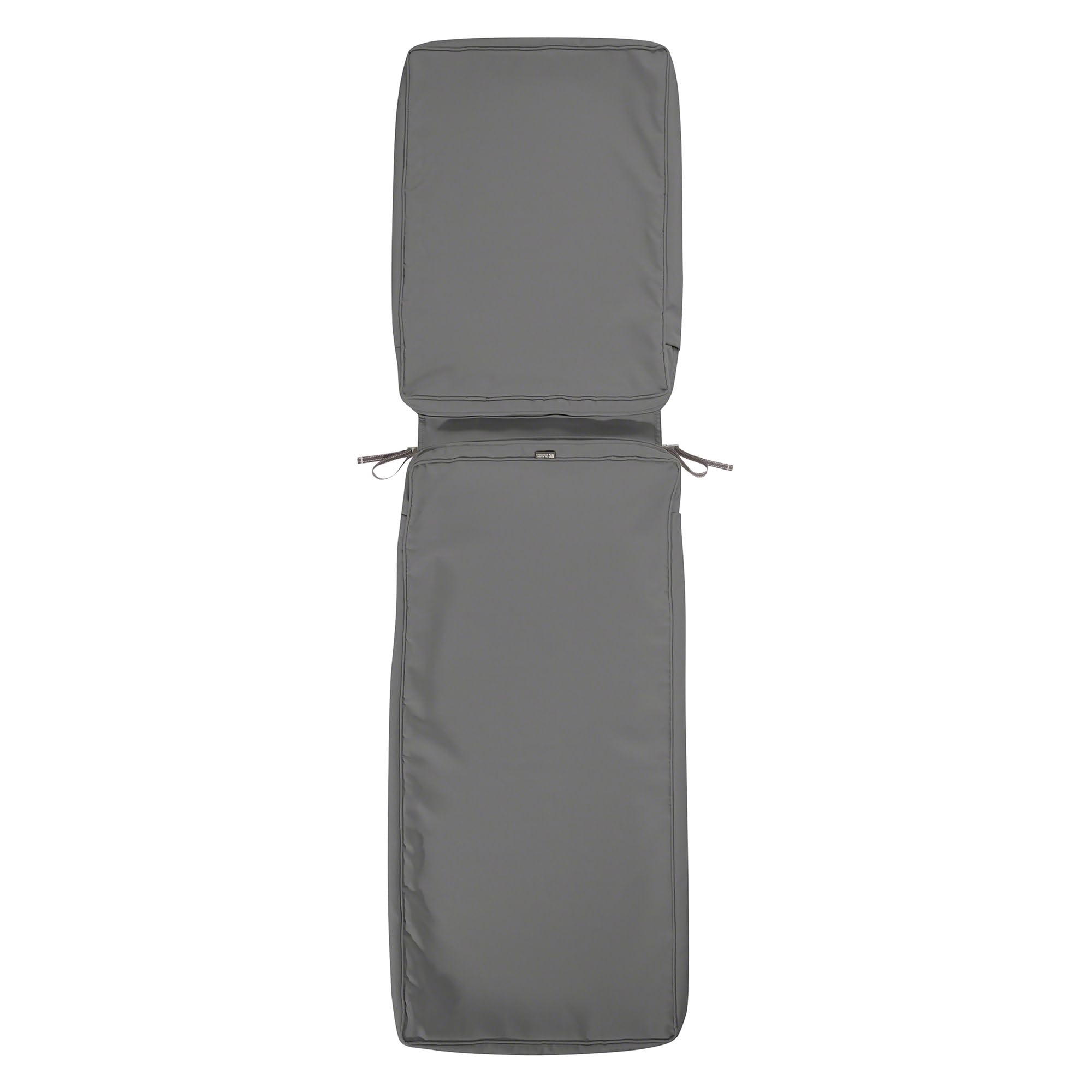 Classic Accessories close-up of cushion corner showing seam durability and neat finish