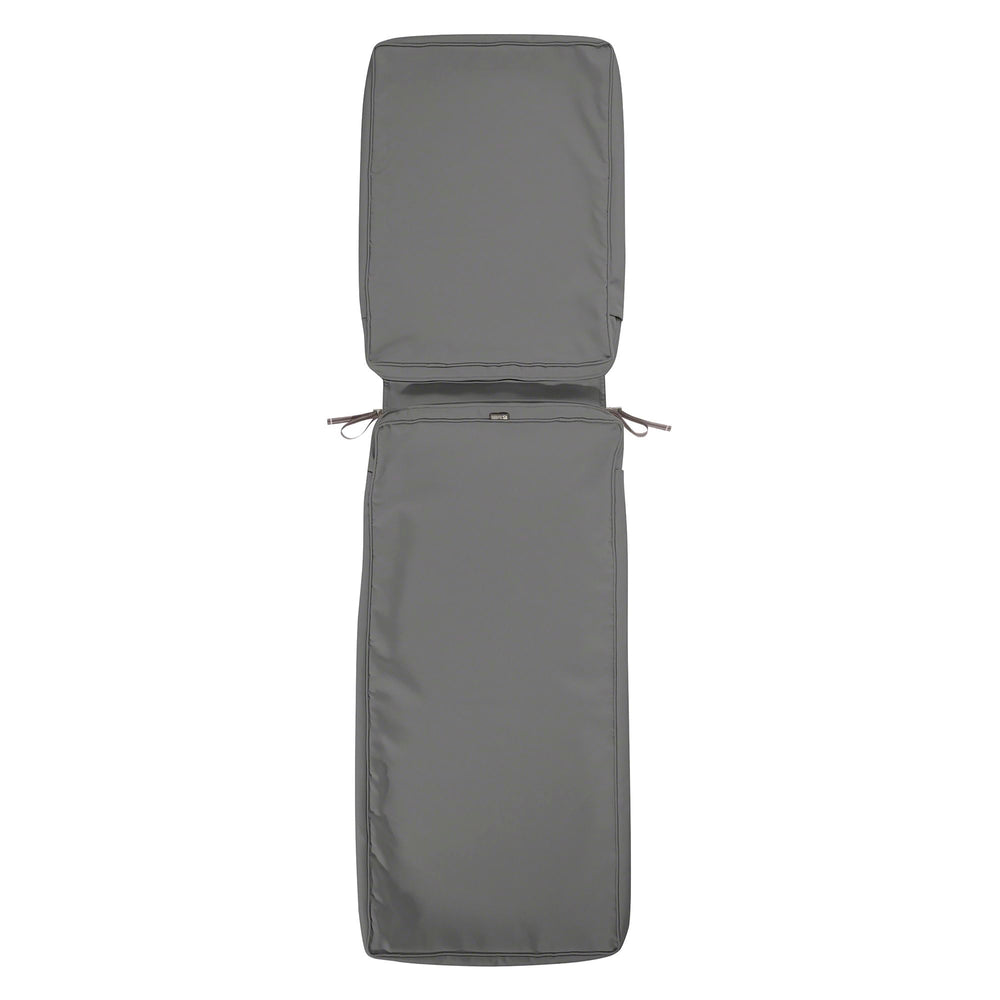 Classic Accessories close-up of cushion corner showing seam durability and neat finish