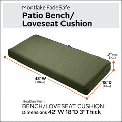 Classic Accessories foam cross-section showing dense core and soft outer layer for support