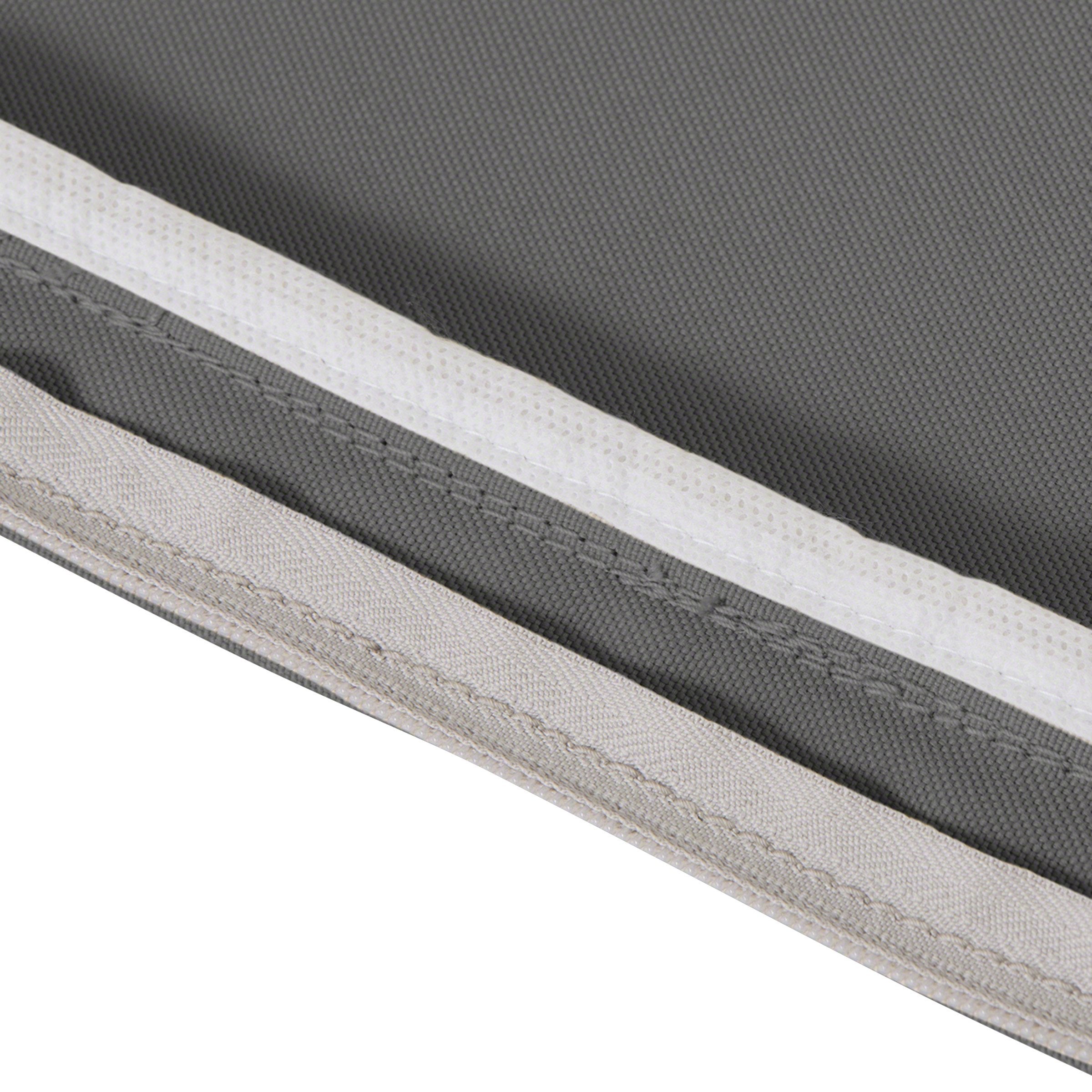 Classic Accessories Montlake light charcoal color swatch coordinating with decor