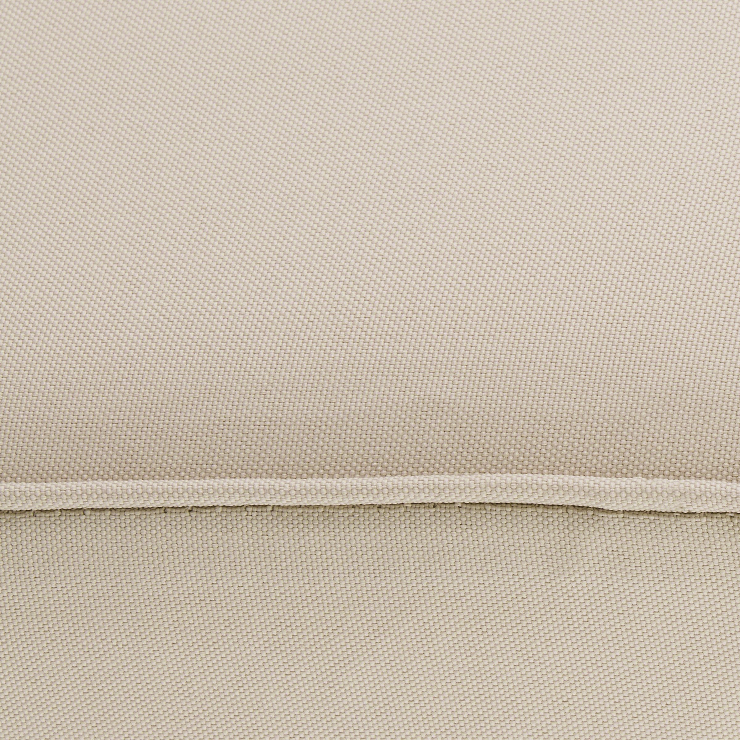 Classic Accessories cushion next to ruler showing accurate 25x25x5 size