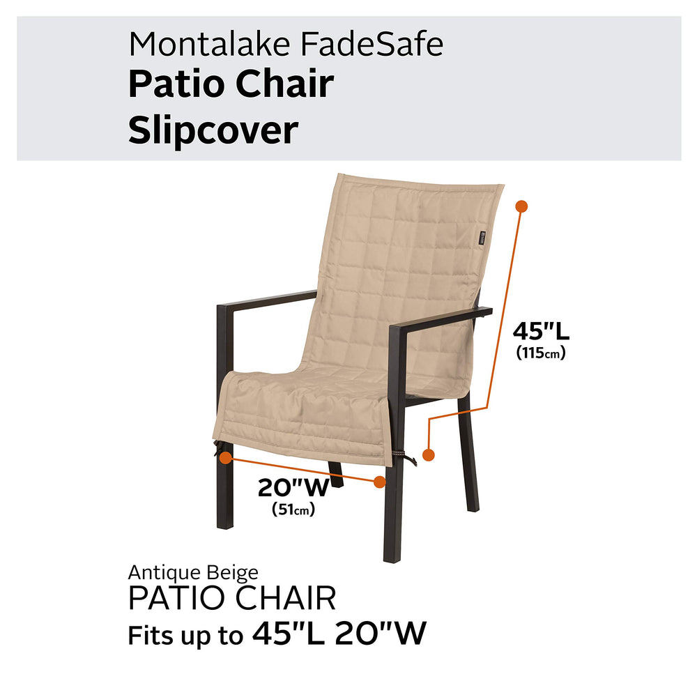 Classic Accessories Montlake stretch-back panel demonstrating flexible fit and ease