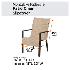 Classic Accessories Montlake stretch-back panel demonstrating flexible fit and ease