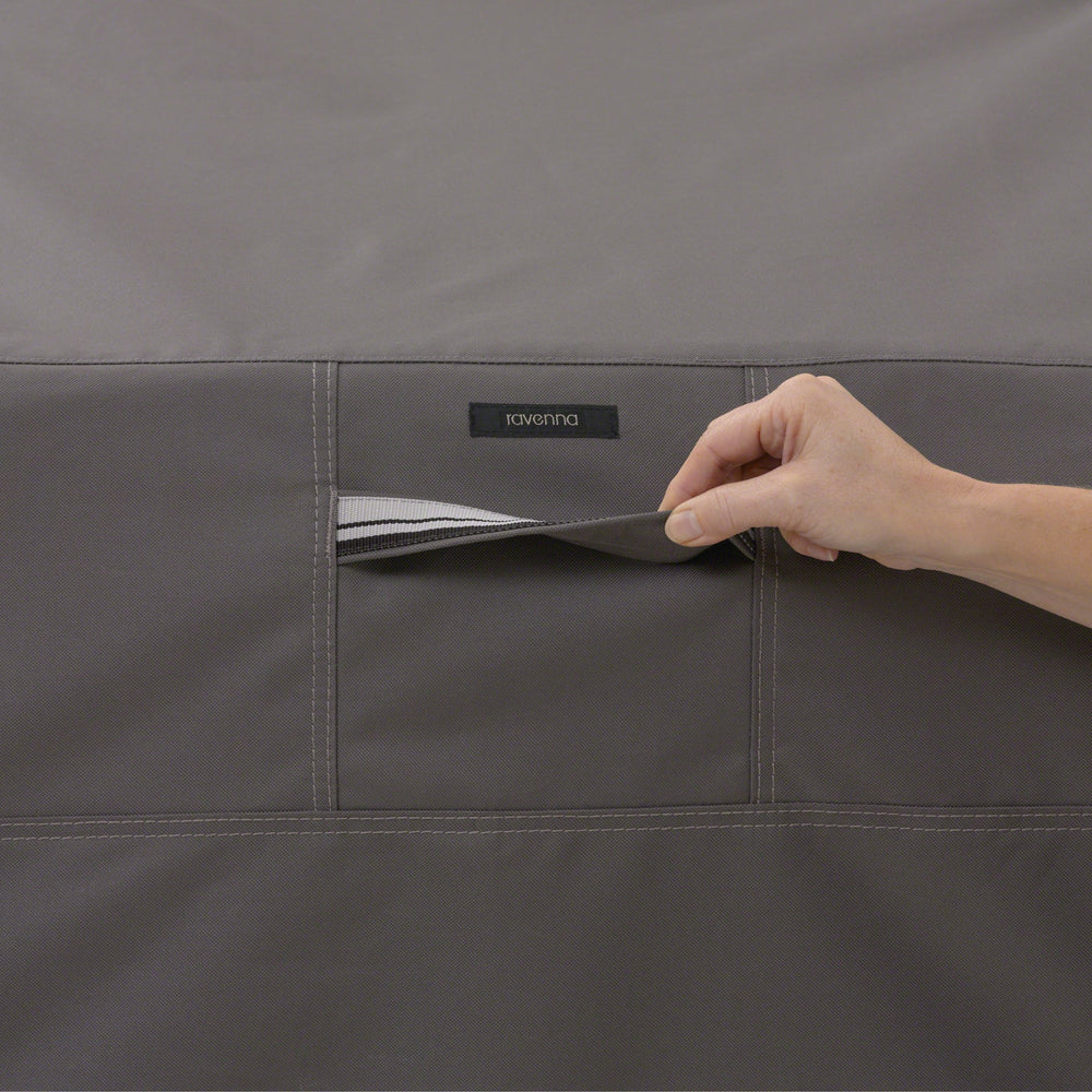 Classic Accessories Ravenna close-up of Gardelle One weave highlighting durable finish