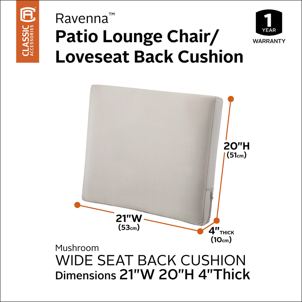 Classic Accessories Ravenna fabric close-up showing Gardelle One texture and fade resistance
