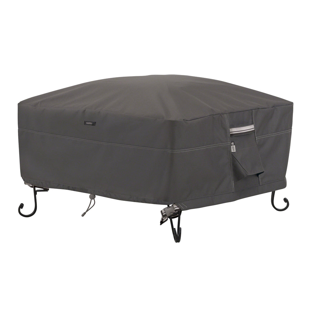 Classic Accessories Ravenna front view showing full 36-inch square coverage and protection