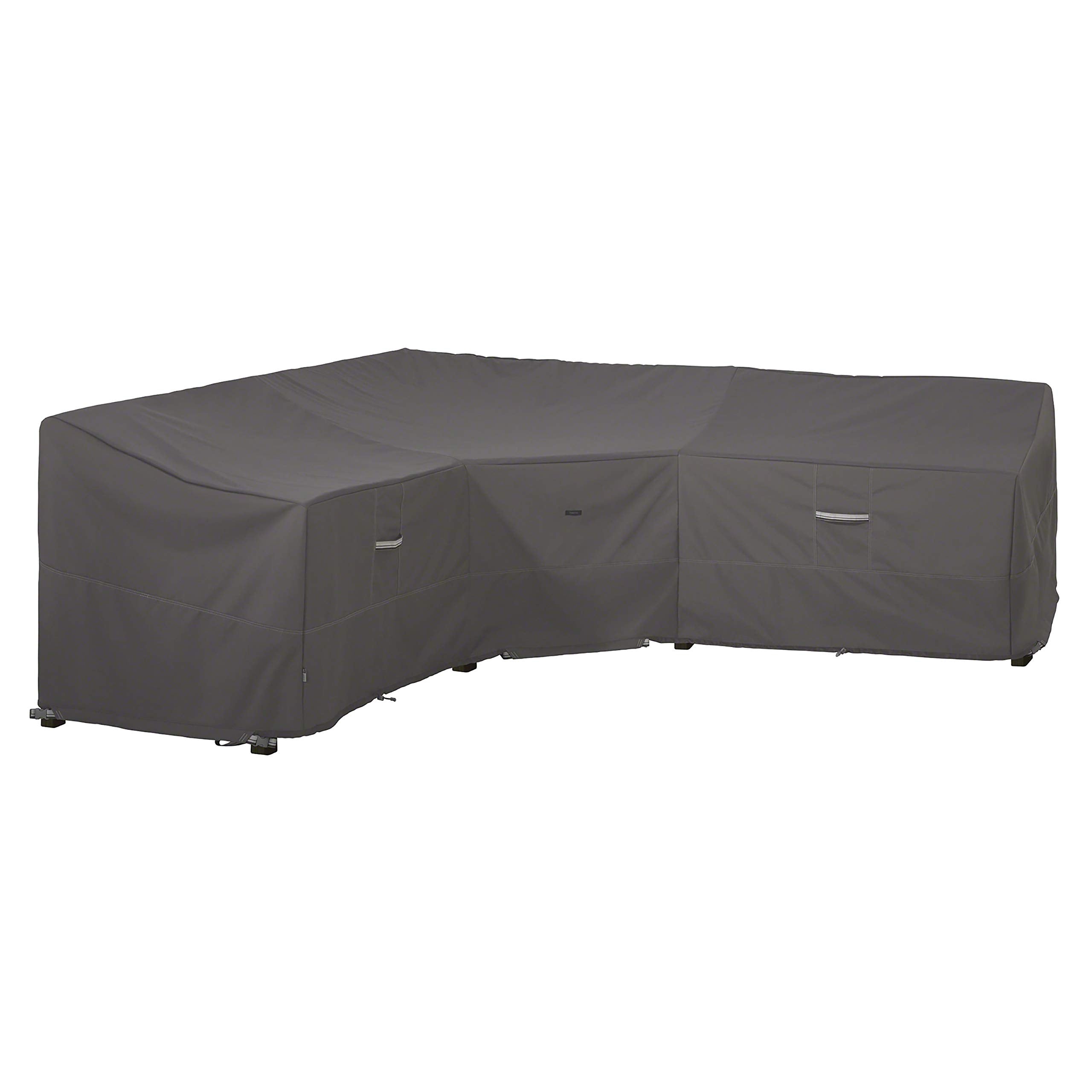 Classic Accessories front view of Ravenna cover showing full wrap protection and easy fit