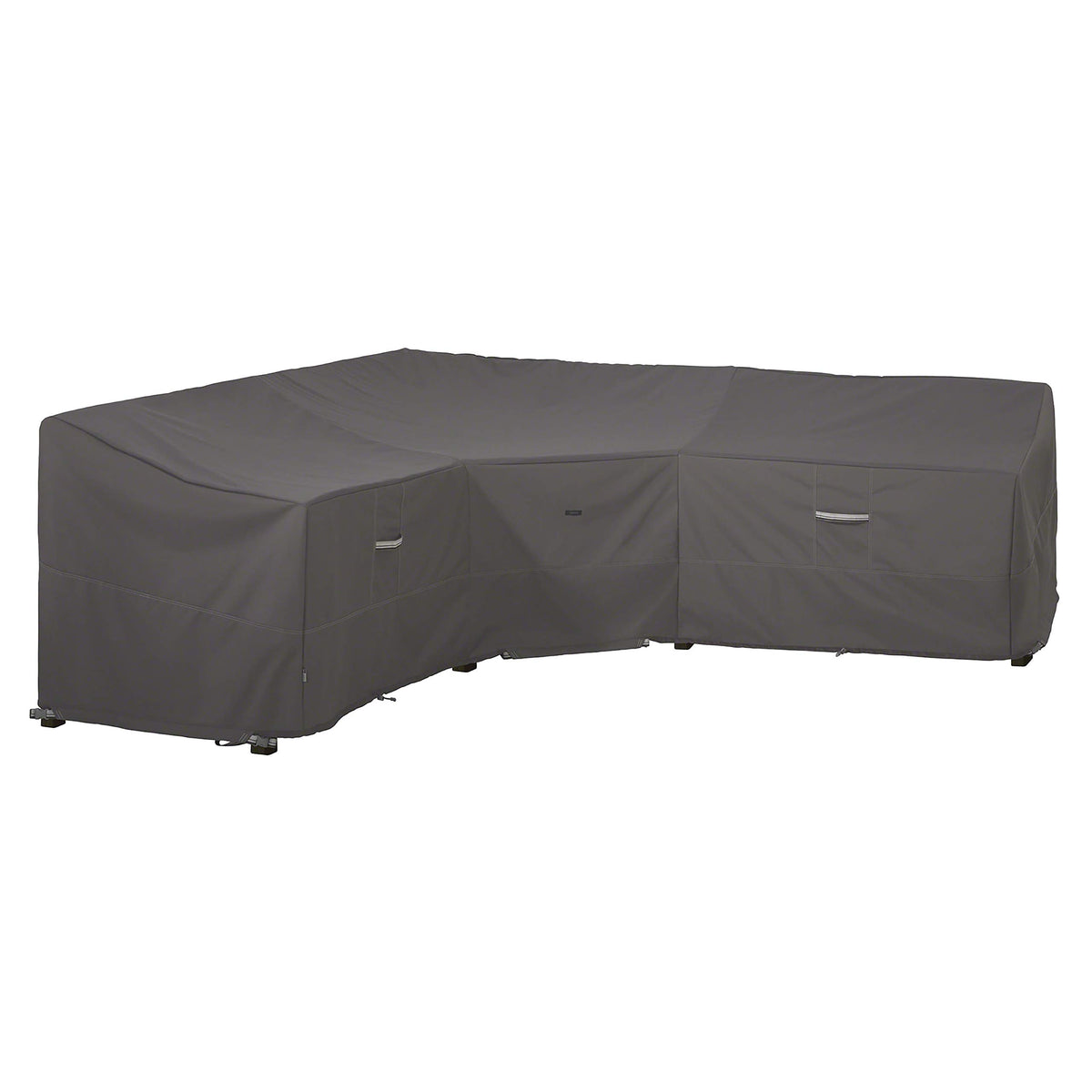 Classic Accessories front view of Ravenna cover showing full wrap protection and easy fit