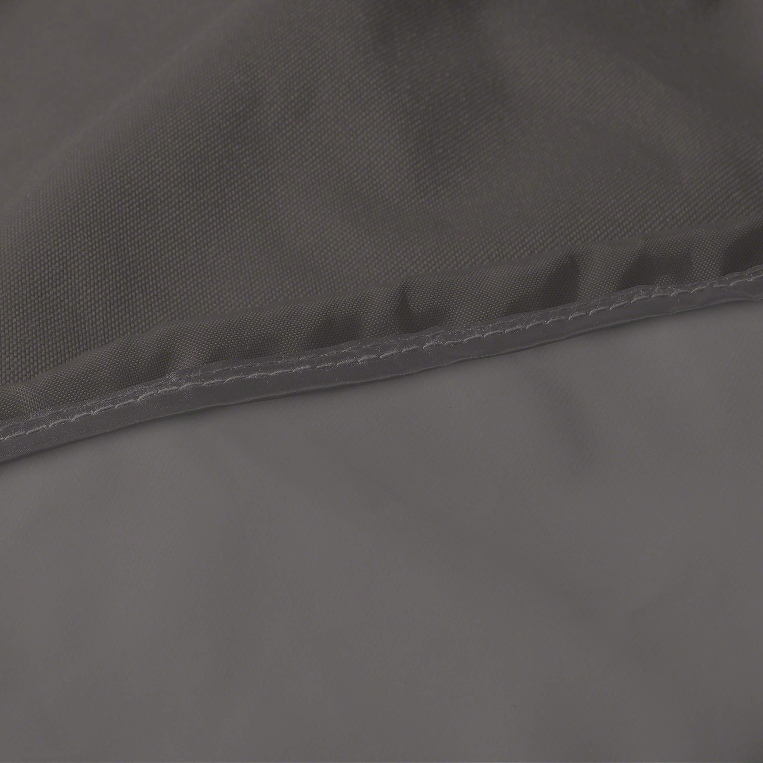 Classic Accessories Ravenna sewn label and laminated backing showing durable material