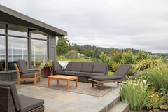 Classic Accessories Ravenna side profile showing 3-inch thickness and supportive cushion benefit