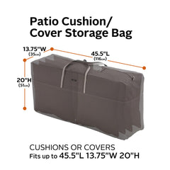 Classic Accessories Ravenna dual zipper detail for easy two-sided access