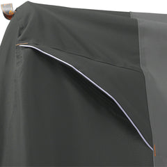 Classic Accessories reflective piping lit at night improving visibility and safety