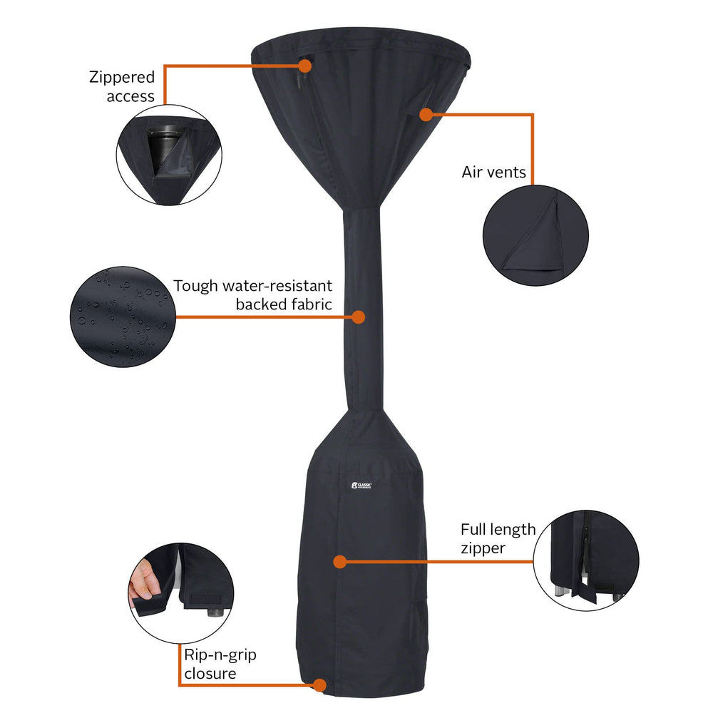 Classic Accessories scale comparison with person to show size fit