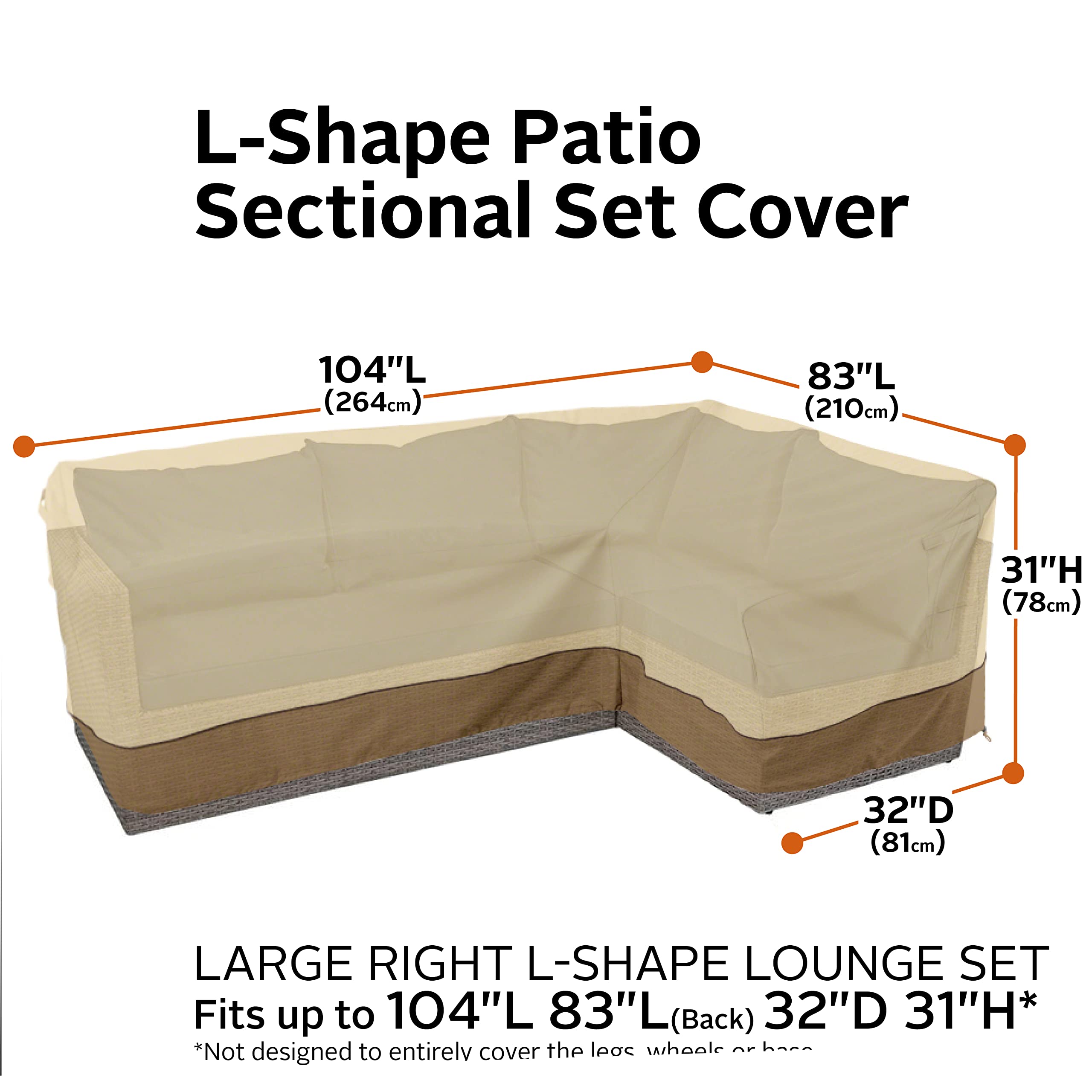 Classic Accessories seam and stitching detail showing reinforced durability benefit