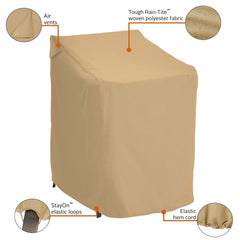 Classic Accessories drawstring hem detail for a secure custom fit