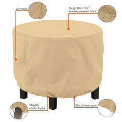 Classic Accessories elastic hem detail delivering snug fit and wind protection