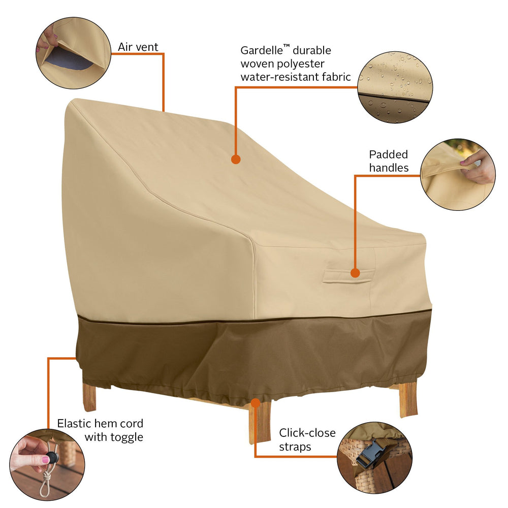 Classic Accessories vent flap reducing condensation and wind lofting
