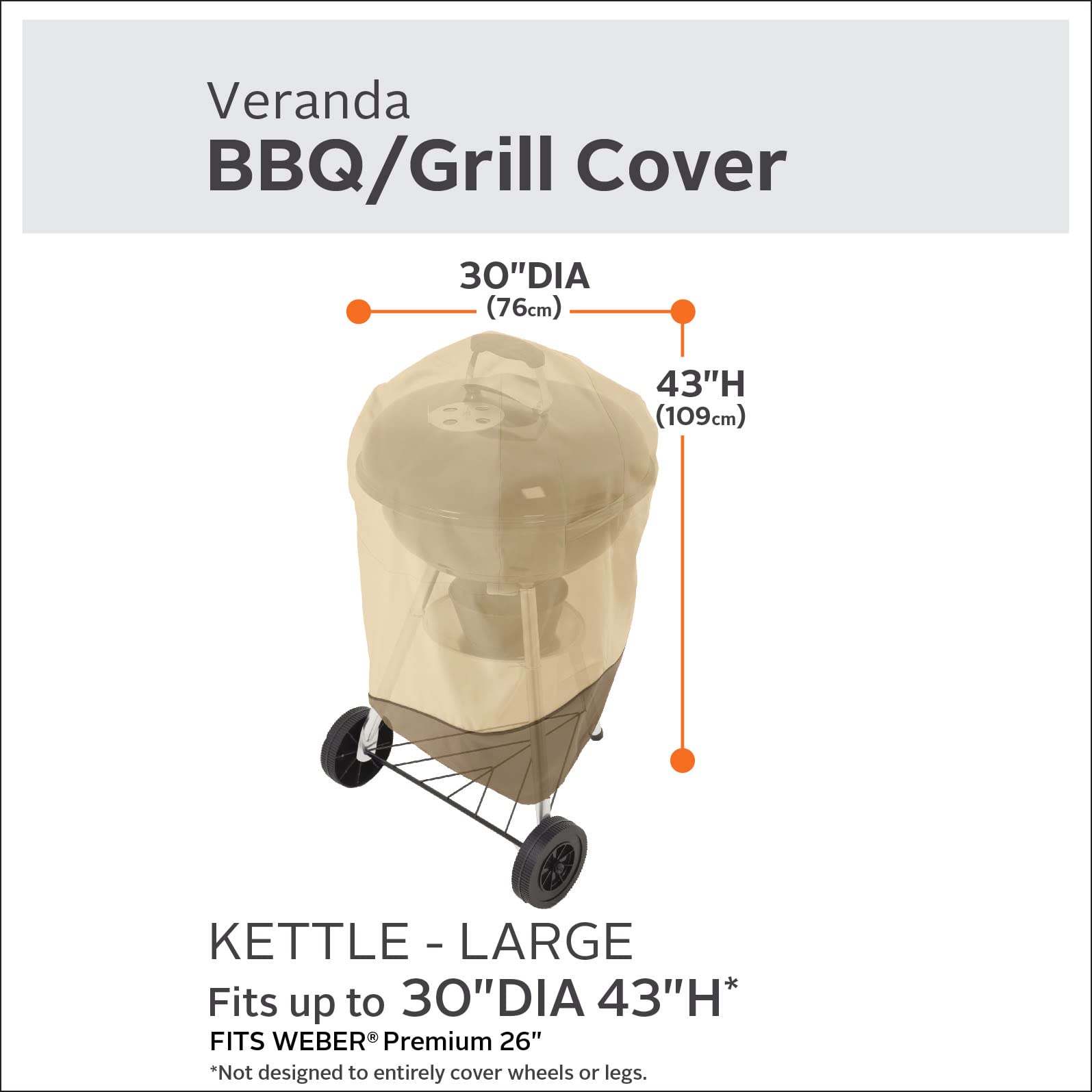 Classic Accessories Veranda close-up of Gardelle fabric texture and water repellency