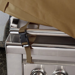 Classic Accessories Veranda fabric close-up showing Gardelle woven polyester and water repellency