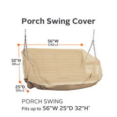 Classic Accessories close-up of bound seam for long-lasting strength