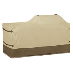 Classic Accessories front view showing full 98 inch cover protecting grill