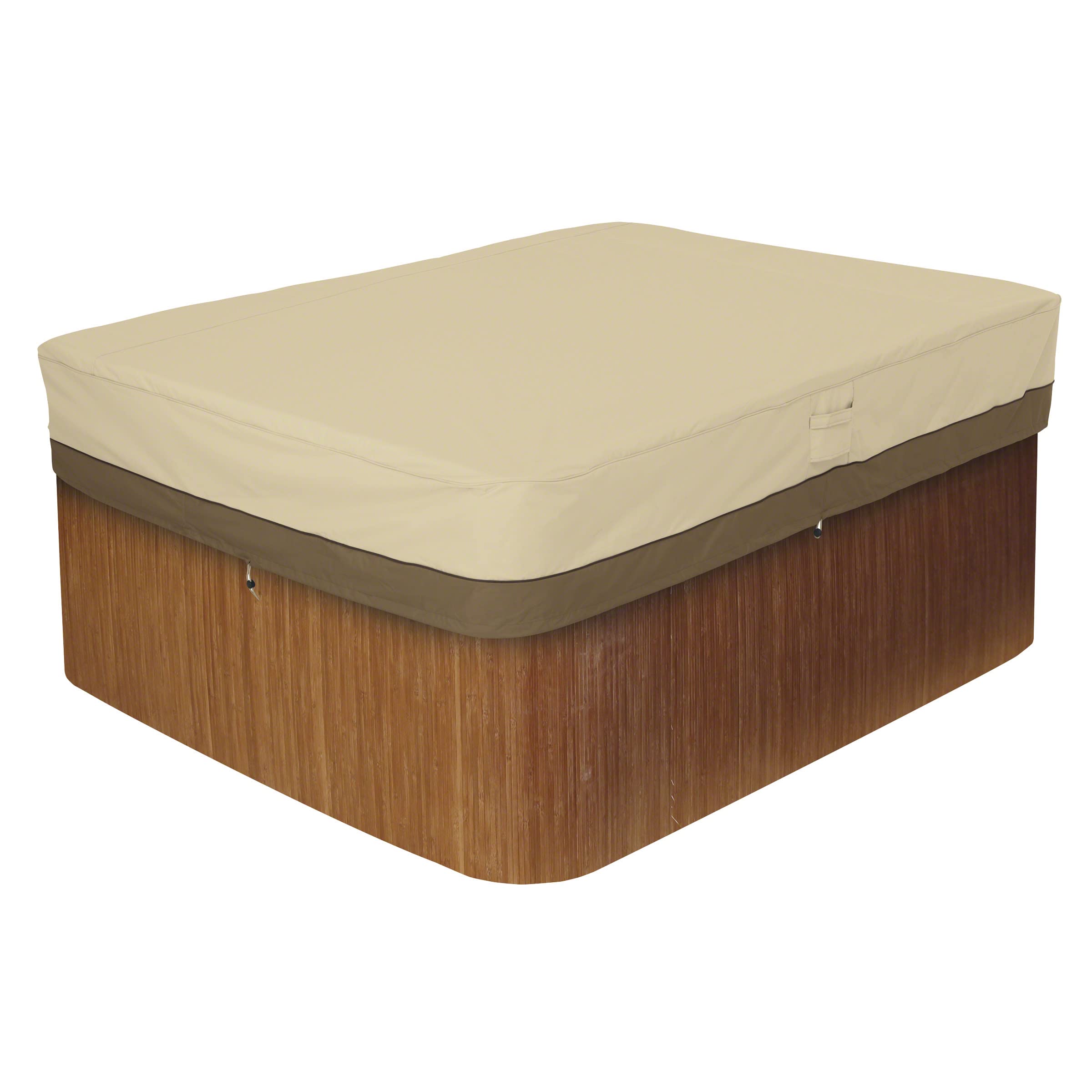 Classic Accessories Veranda front view showing full rectangular protection and style