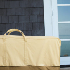 Classic Accessories Veranda padded handle detail for comfortable carrying and transport