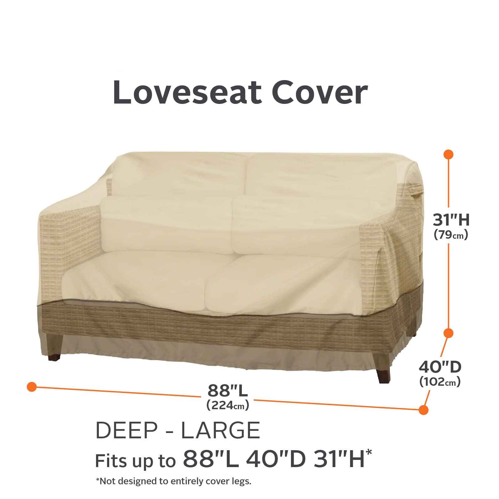 Classic Accessories laminated backing detail displaying water-resistant undercoating benefit