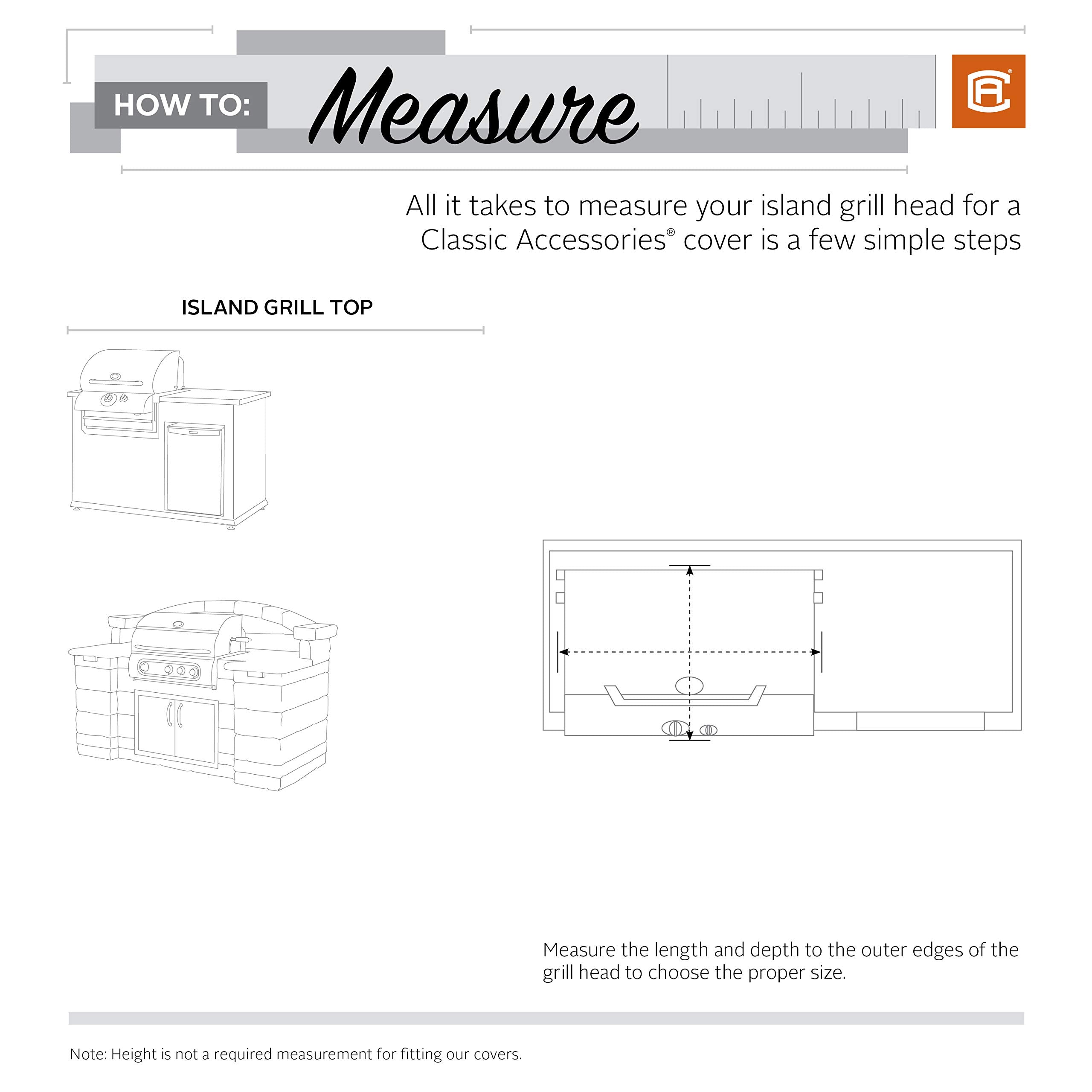 Classic Accessories padded handle detail for easier removal and fitting