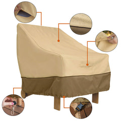Classic Accessories padded handle detail for easier removal and comfort