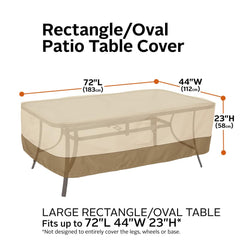 Classic Accessories Veranda padded handle for comfortable lifting and positioning
