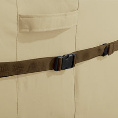 Classic Accessories side profile fit over island grill with left head secure