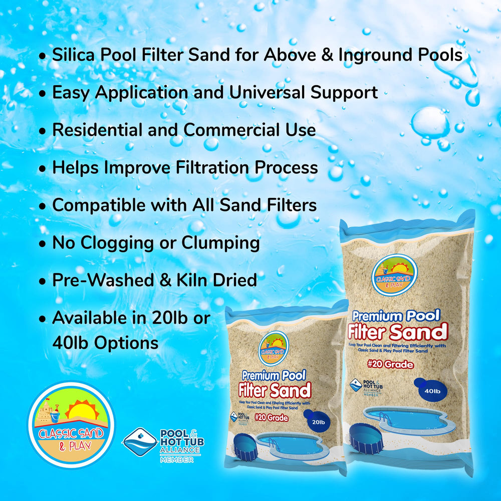 CLASSIC SAND & PLAY product label and specifications for quick verification benefit