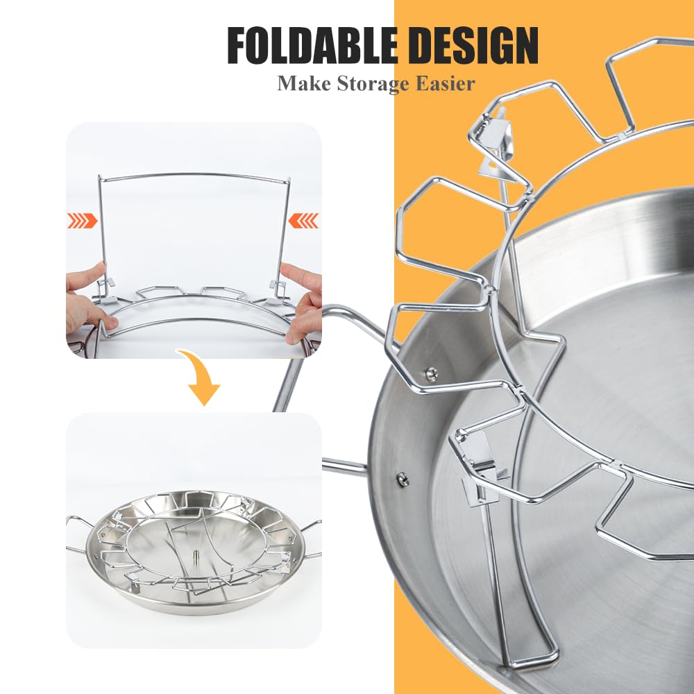 CLAVANY display of 8, 10, 12 inch sticks for oven fit and size flexibility