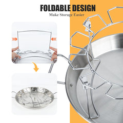 CLAVANY display of 8, 10, 12 inch sticks for oven fit and size flexibility
