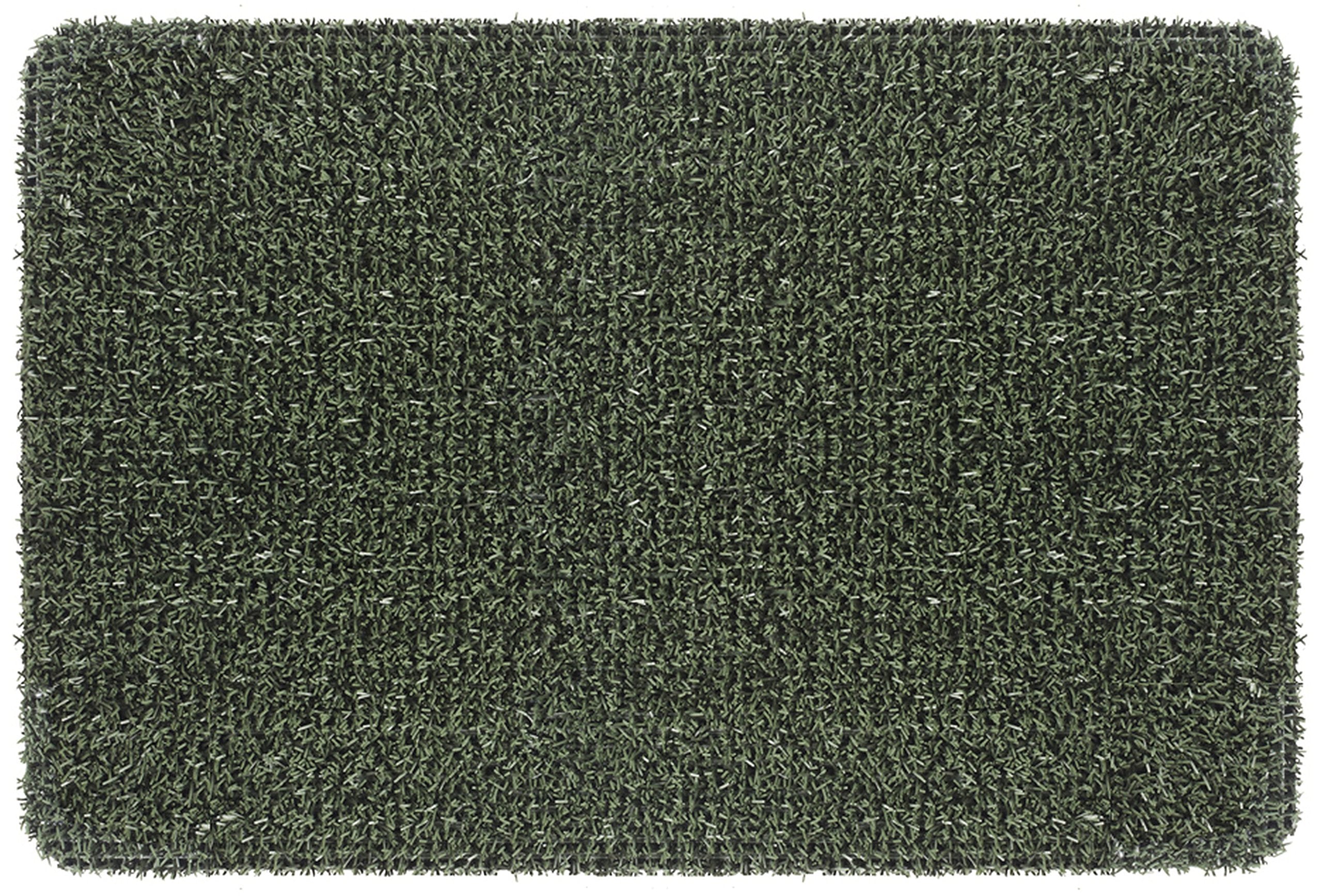 CLEAN MACHINE front view doormat showing AstroTurf blades and durable finish
