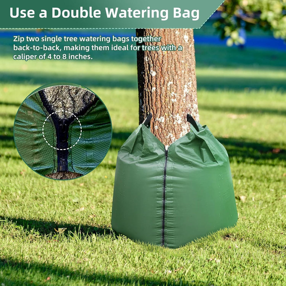 Clebay wide fill opening with hose inserted for fast, easy filling