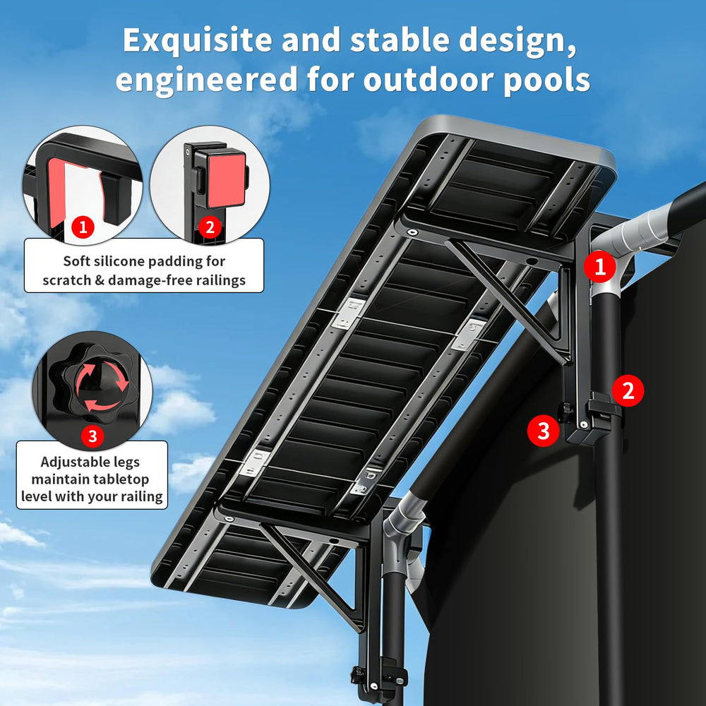 clicliet top view smooth tabletop detail offering flexible placement