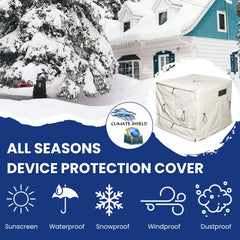 Climate Shield heavy-duty vinyl texture illustrating durability benefit