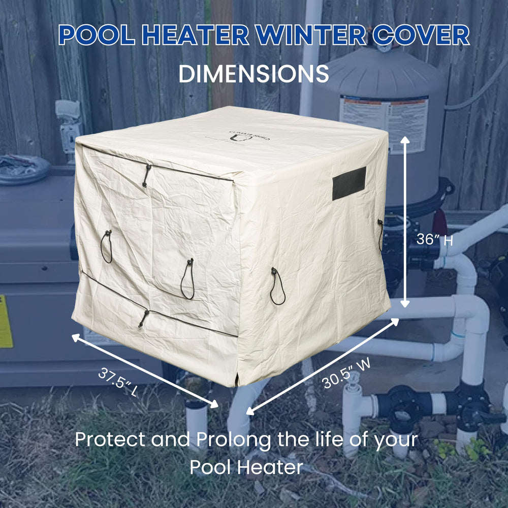 Climate Shield installed on a heat pump demonstrating easy application